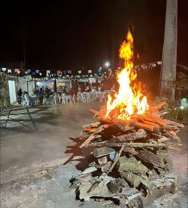 pousada com festa junina